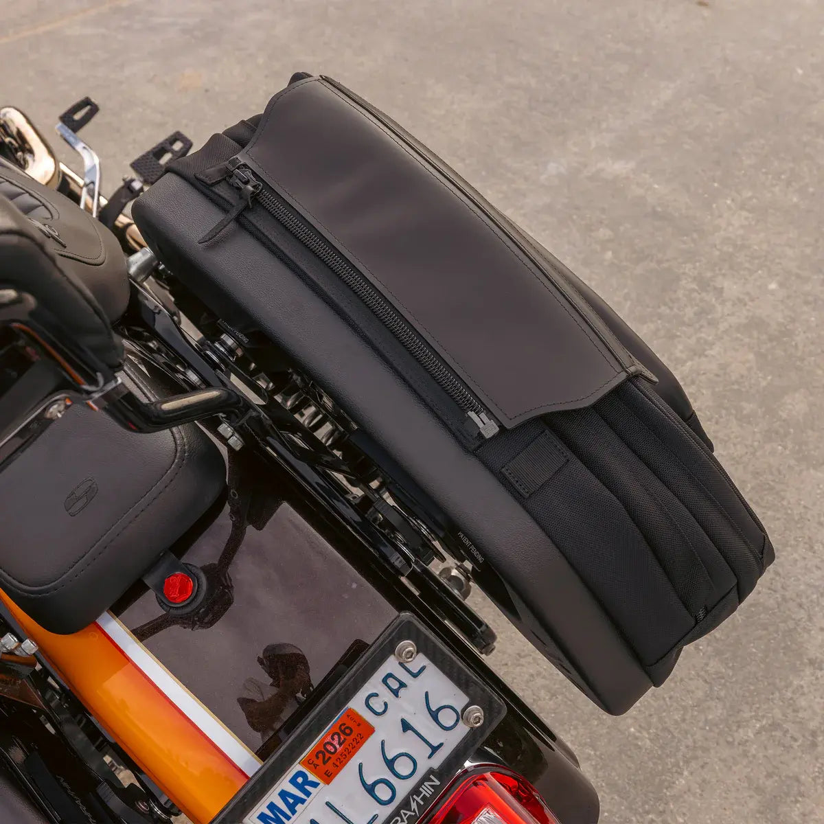 Alforjas deportivas de desmontaje rápido (60 litros) para Harley Davidson