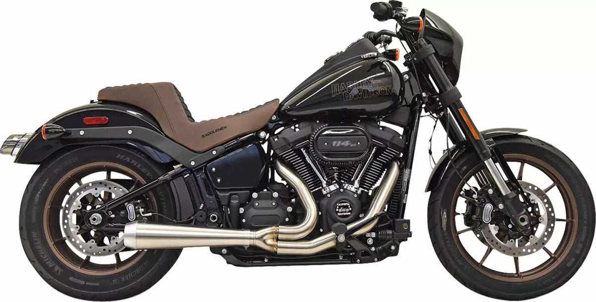 2-In-1 Road Rage III 49 State Stainless Steel M8 Softail Exhaust System For Harley Davidson