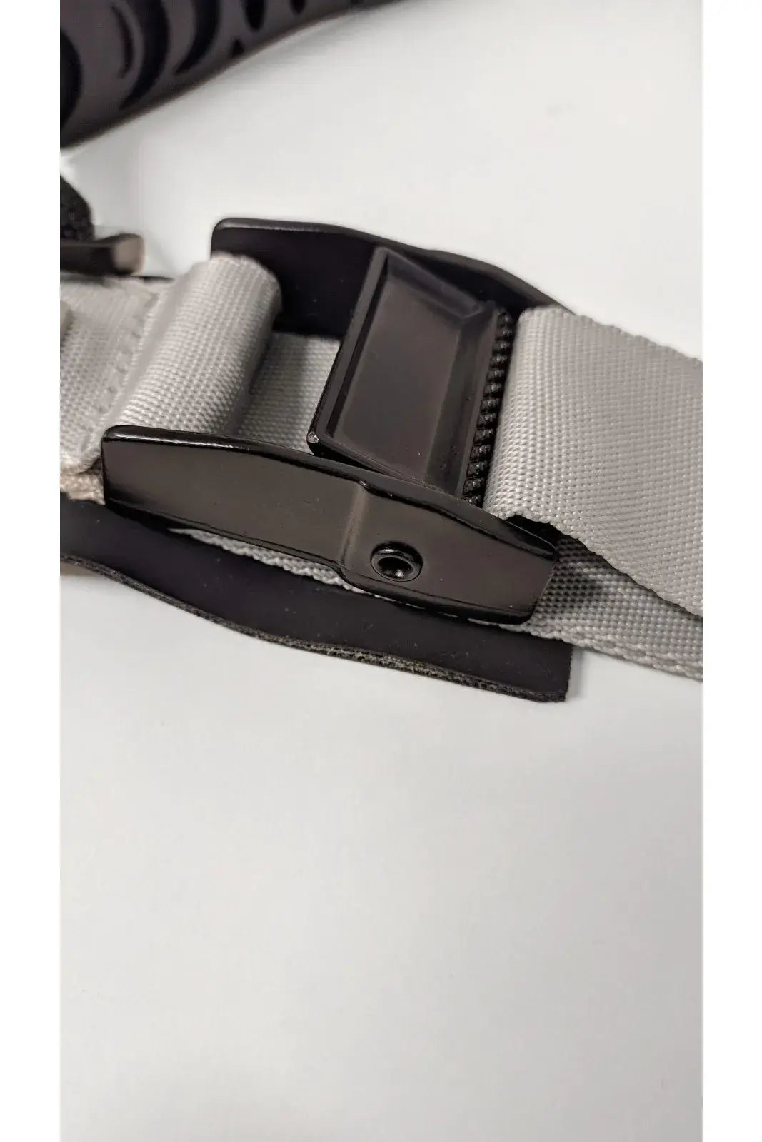Correa maleta superior/lateral Heavy Strap plateada
