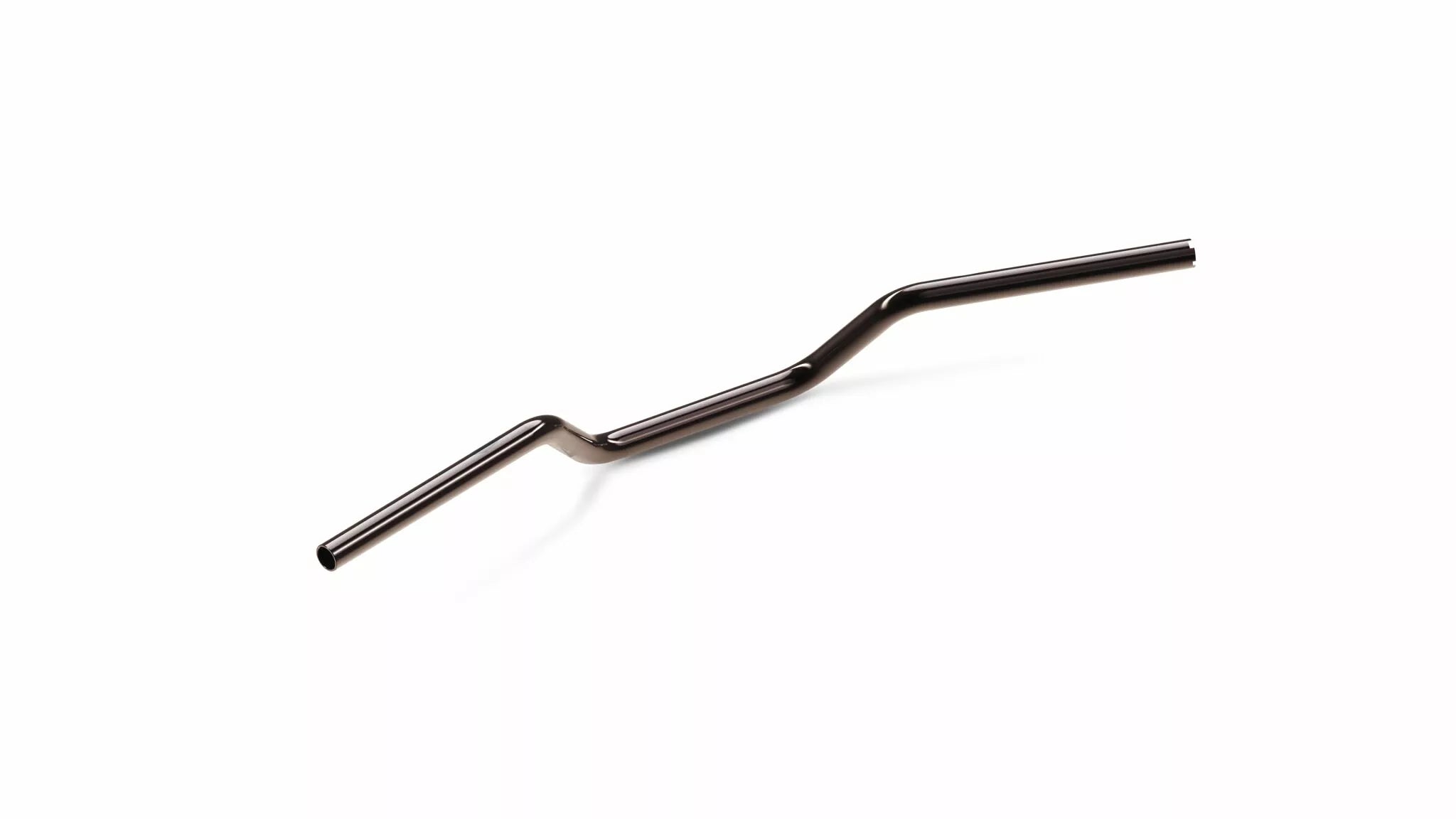 1" Medium Sport Lenker Schwarz Chrom für Harley Davidson