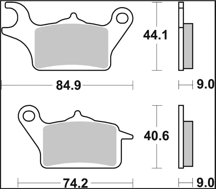 BRAKE PAD GENUINE CARBON CERAMIC PRIME LINE Brake PAD CC CAR/CER FR