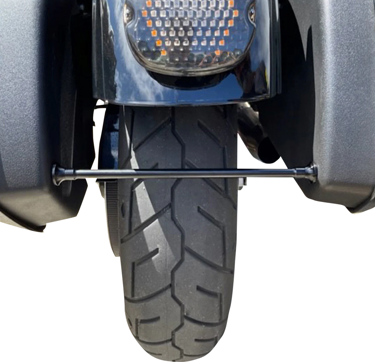 Stabilizer of saddlebags for Harley Davidson