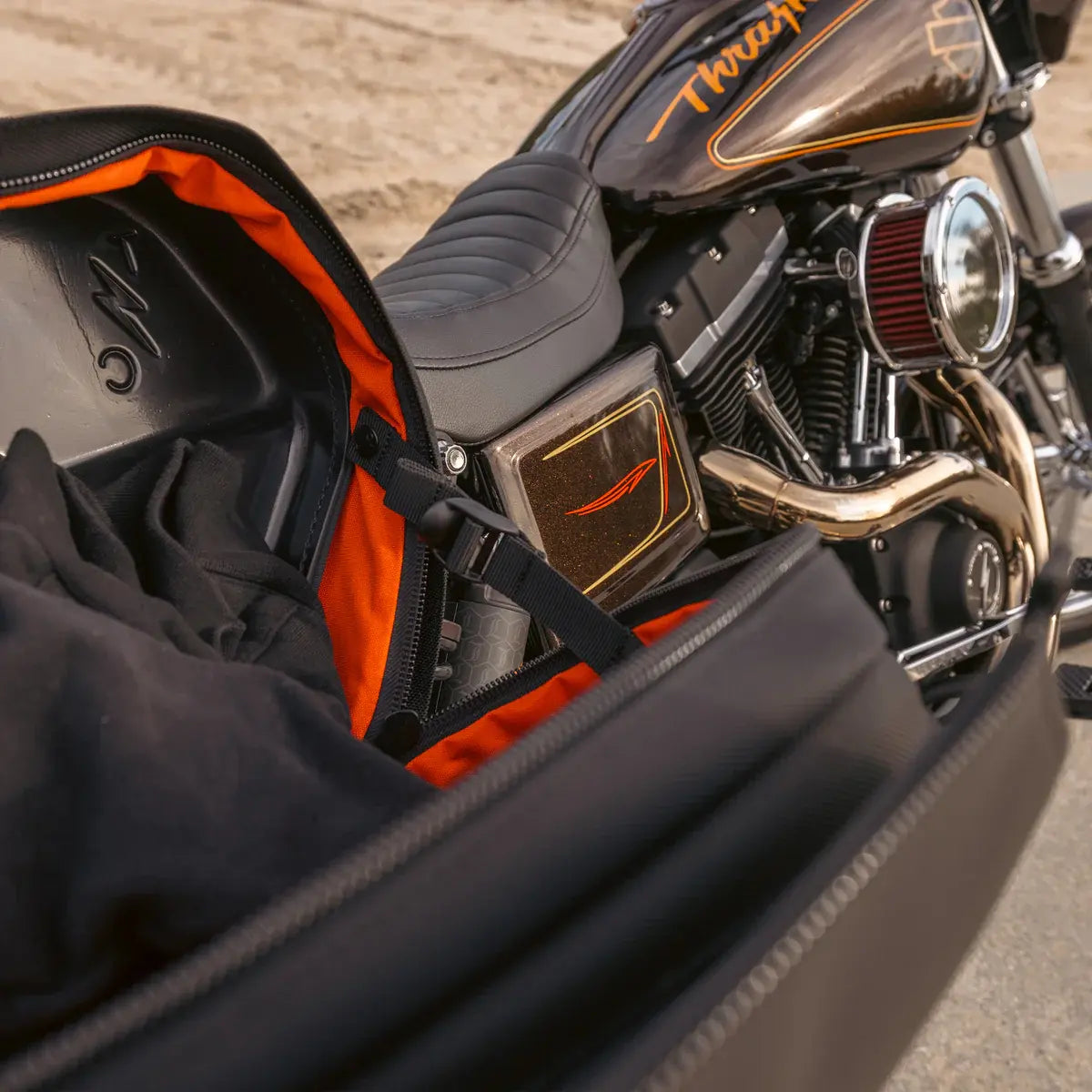 Alforjas deportivas de desmontaje rápido (60 litros) para Harley Davidson