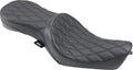 2-Up Double Bucket Vinyl Seat For Harley-Davidson