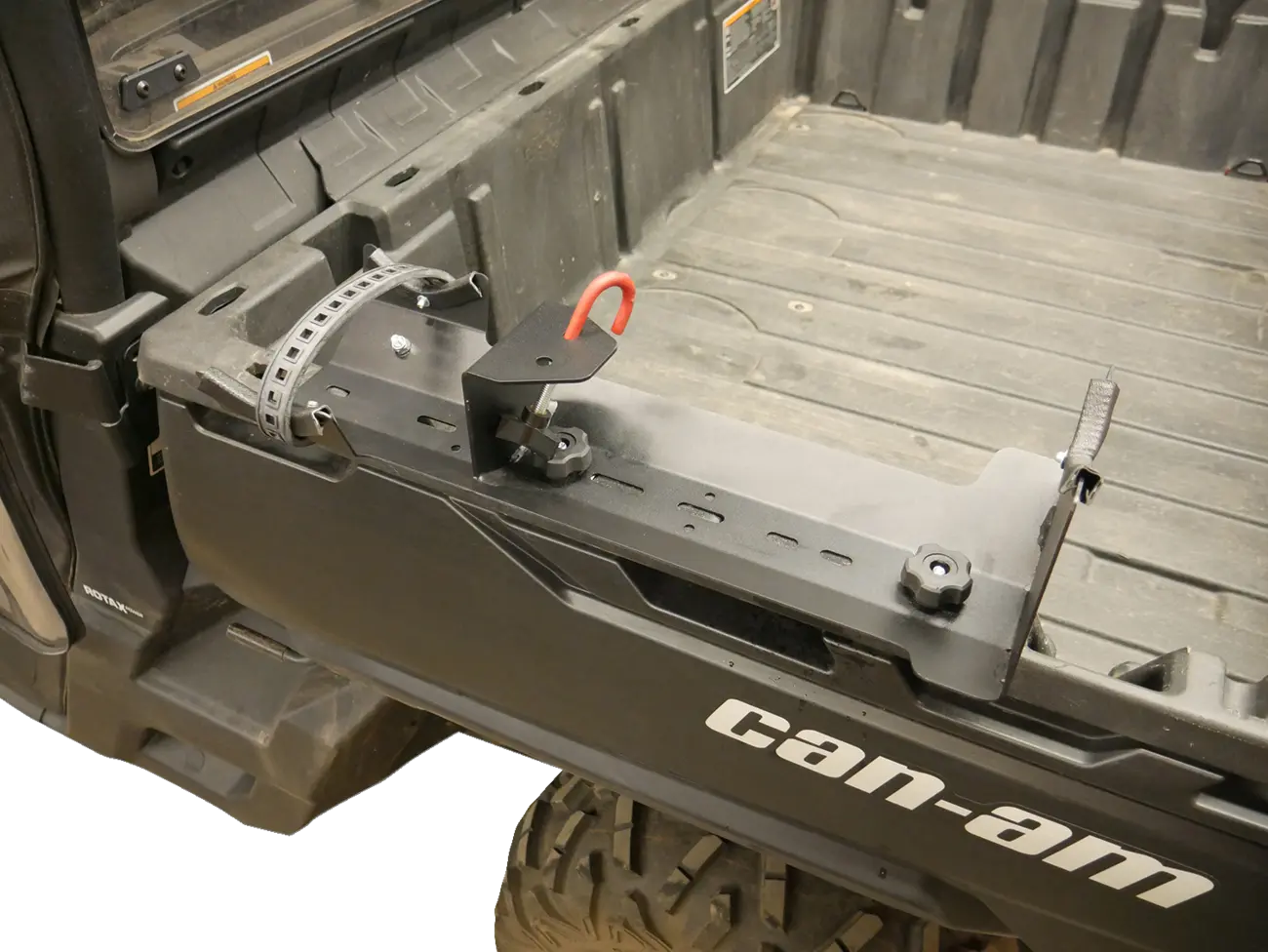 Ice auger mount for ATV/ UTV