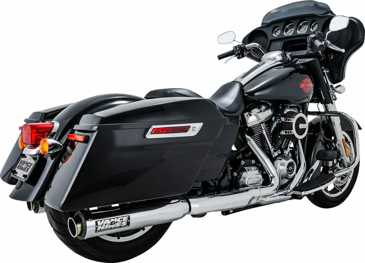 Chrome Supersport Slip-On Mufflers for Harley Davidson Touring