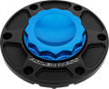 Blue 12-Point Fuel Cap for Harley Davidson FLT 24-Up