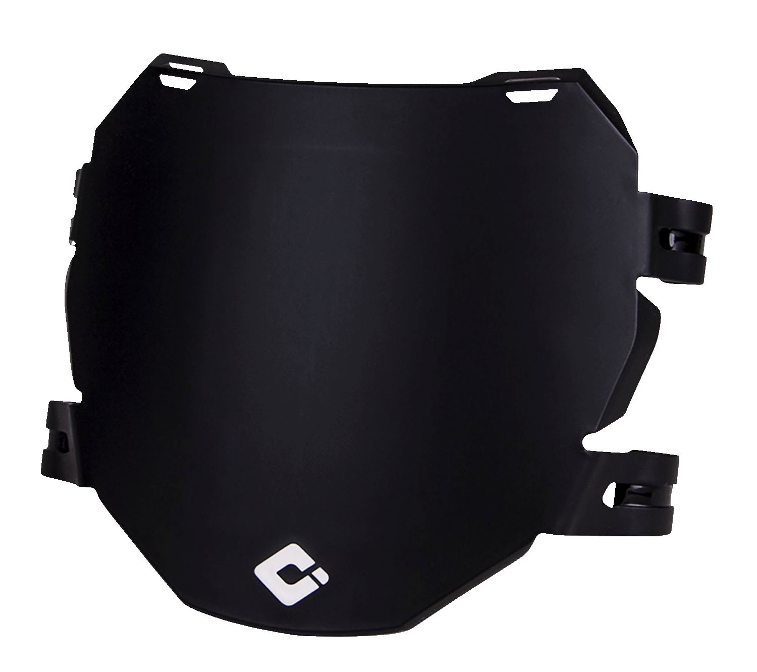 Placa Portanúmero Delantera MTB Negro