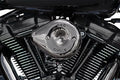 Kit Filtro De Aire Stealth Mini Cromado Lava En Forma De Lágrima Para Harley Davidson