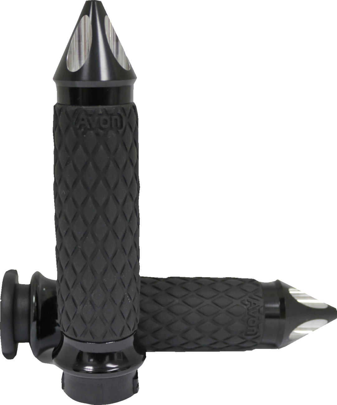 Puños Diamond Spike, Contorno De Diamante, Anodizado Negro