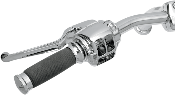Chrom-Lenker-Steuerungskit mit mechanischer Kupplung für Harley-Davidson