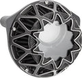 Crossfire Luftfilter schwarz, silber für Harley Davidson FLTR/FLHX