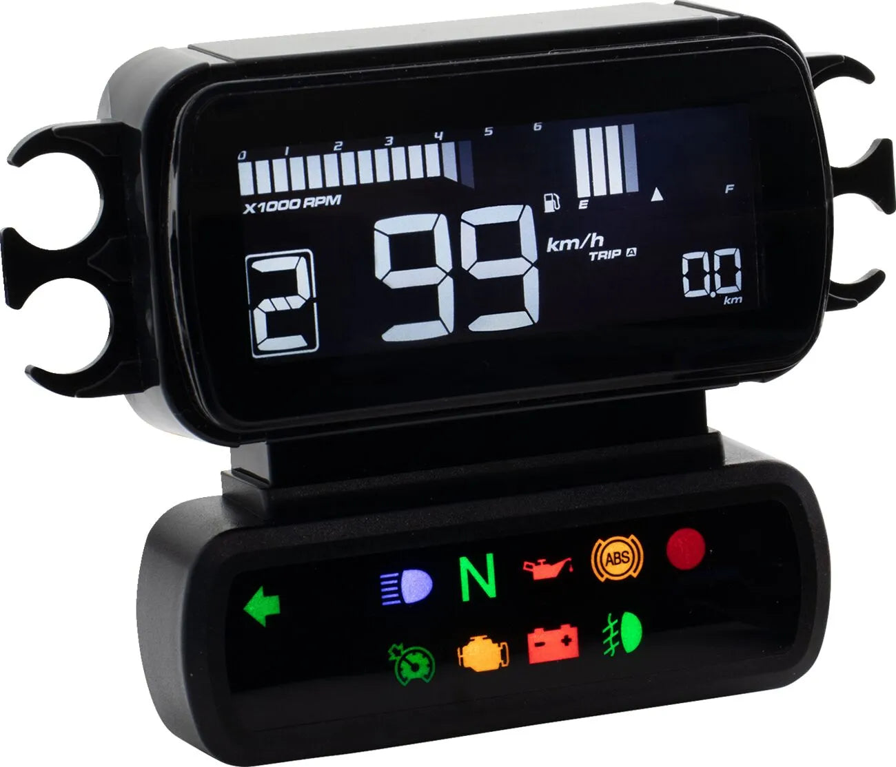 Multifunktions-LCD-Tachometer D2 für Harley-Davidson Dyna, Sportster, Softail