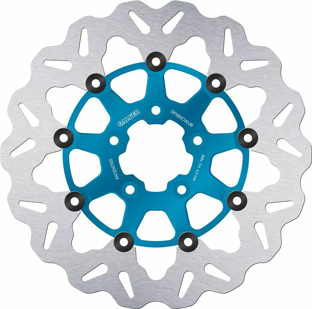 Wave® Floating Blue Brake Disc for Harley Davidson