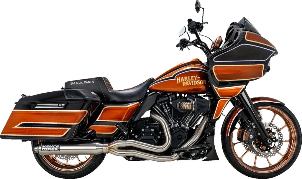 Sistema de escape 2-en-1 Supersport para Harley Davidson