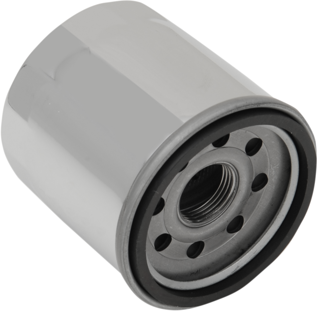 Chrome Oil Filter for Indian