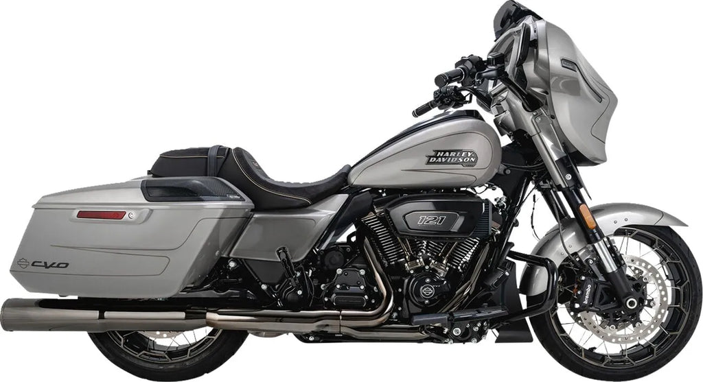 Chrome Hi-Output 4.5" Slip-On Mufflers for Harley Davidson