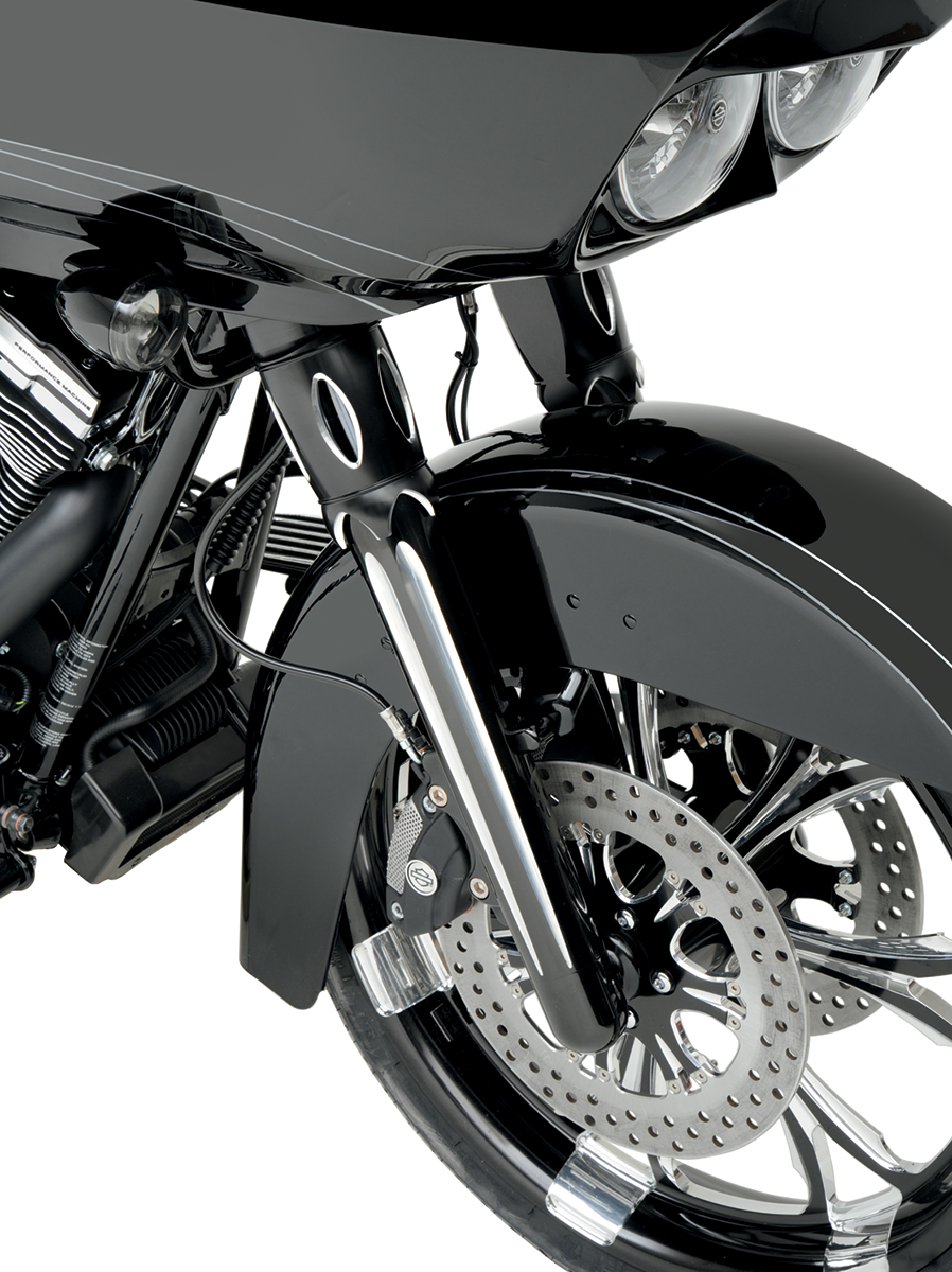 Patas De Horquilla "Hot Legs" De Doble Disco  Negro Para Harley-Davidson