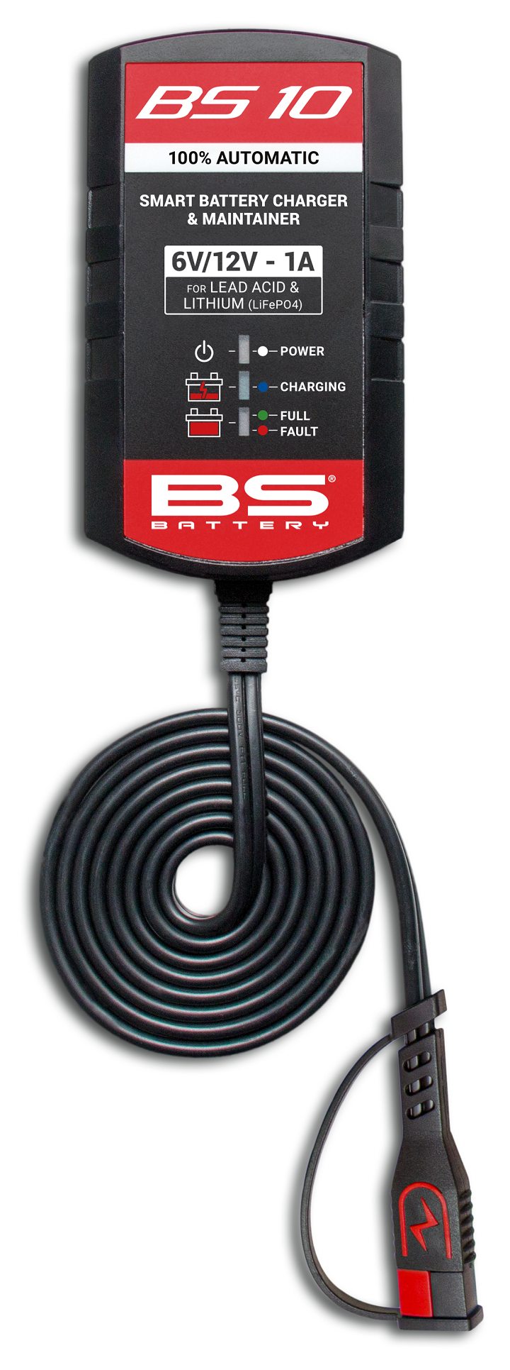 Cargador Bateria BS10 6V/12V-1A - Enchufe Reino Unido