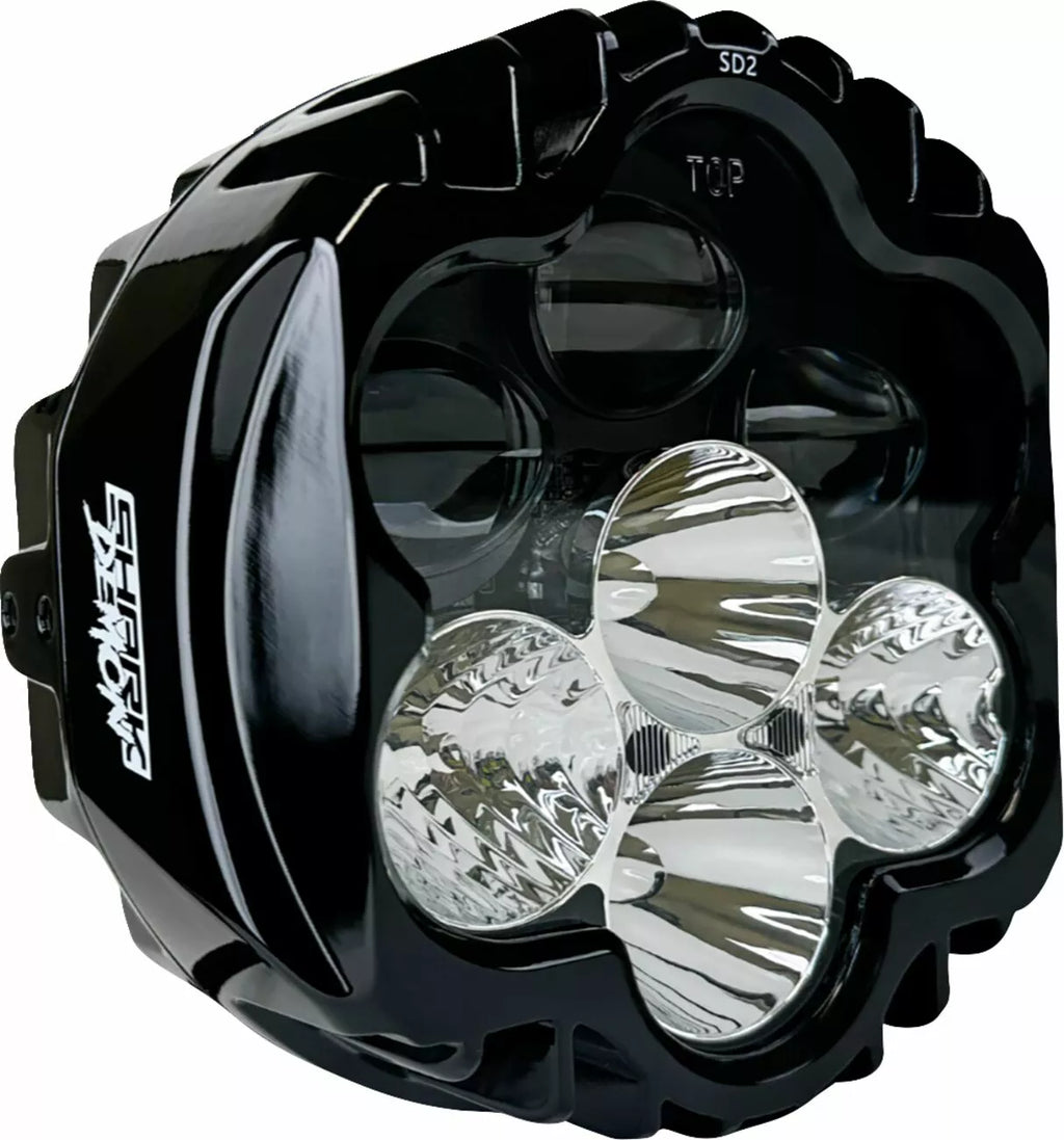 Faro Delantero Shark Demon Led ECE Para Harley-Davidson