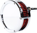 Kit de filtro de aire Slim BA AIR CLEANER BA - FLT 08-16 - SLIM SOLID - CHROME/RED