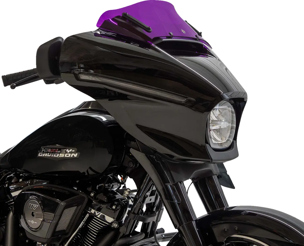 Kolor Flare™ Purple Windscreen for Harley Davidson
