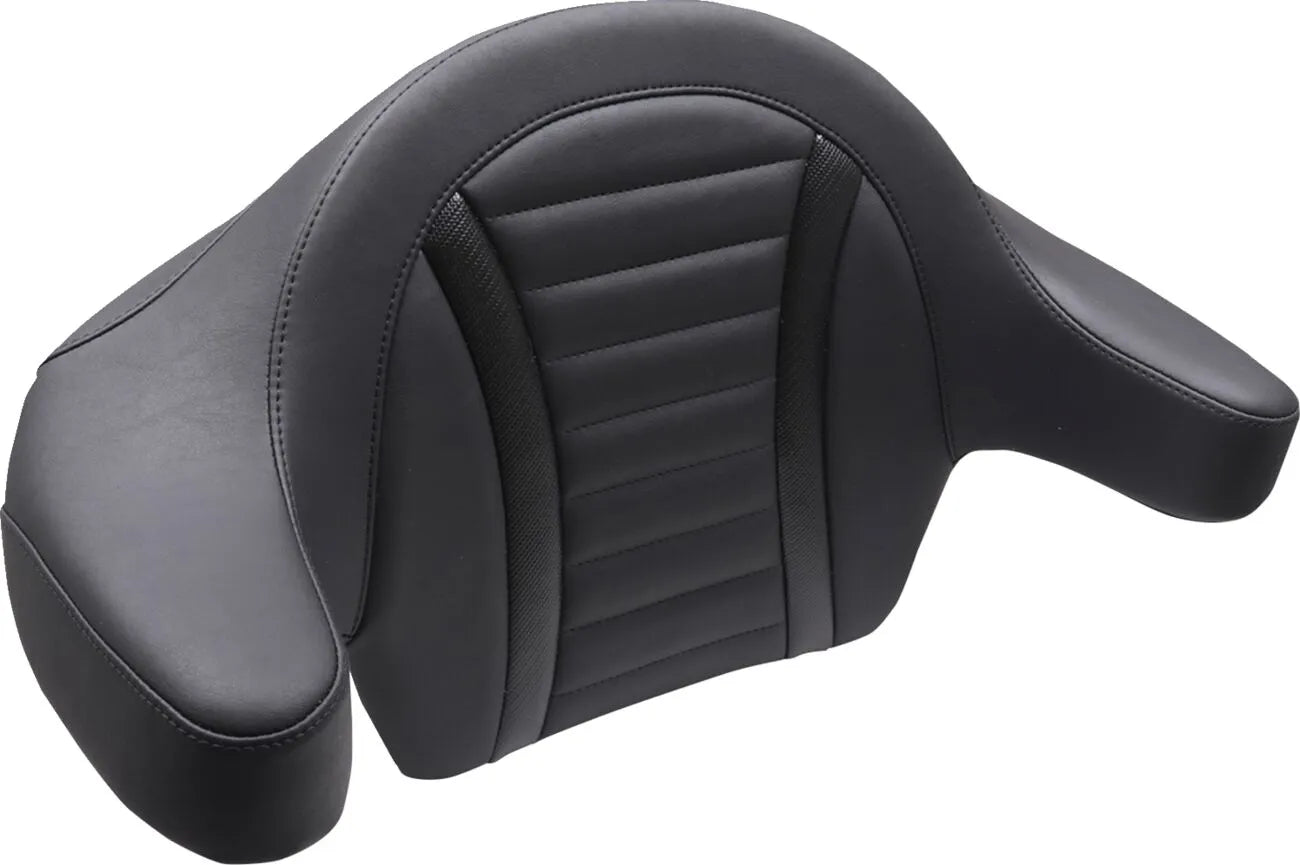 Deluxe Passenger Backrest with Armrests for Harley Davidson Touring