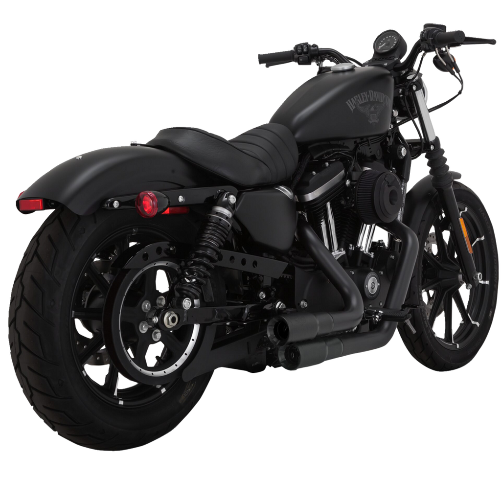 Escape Vance & Hines Mini Grenades Negro Para Harley-Davidson Sportster