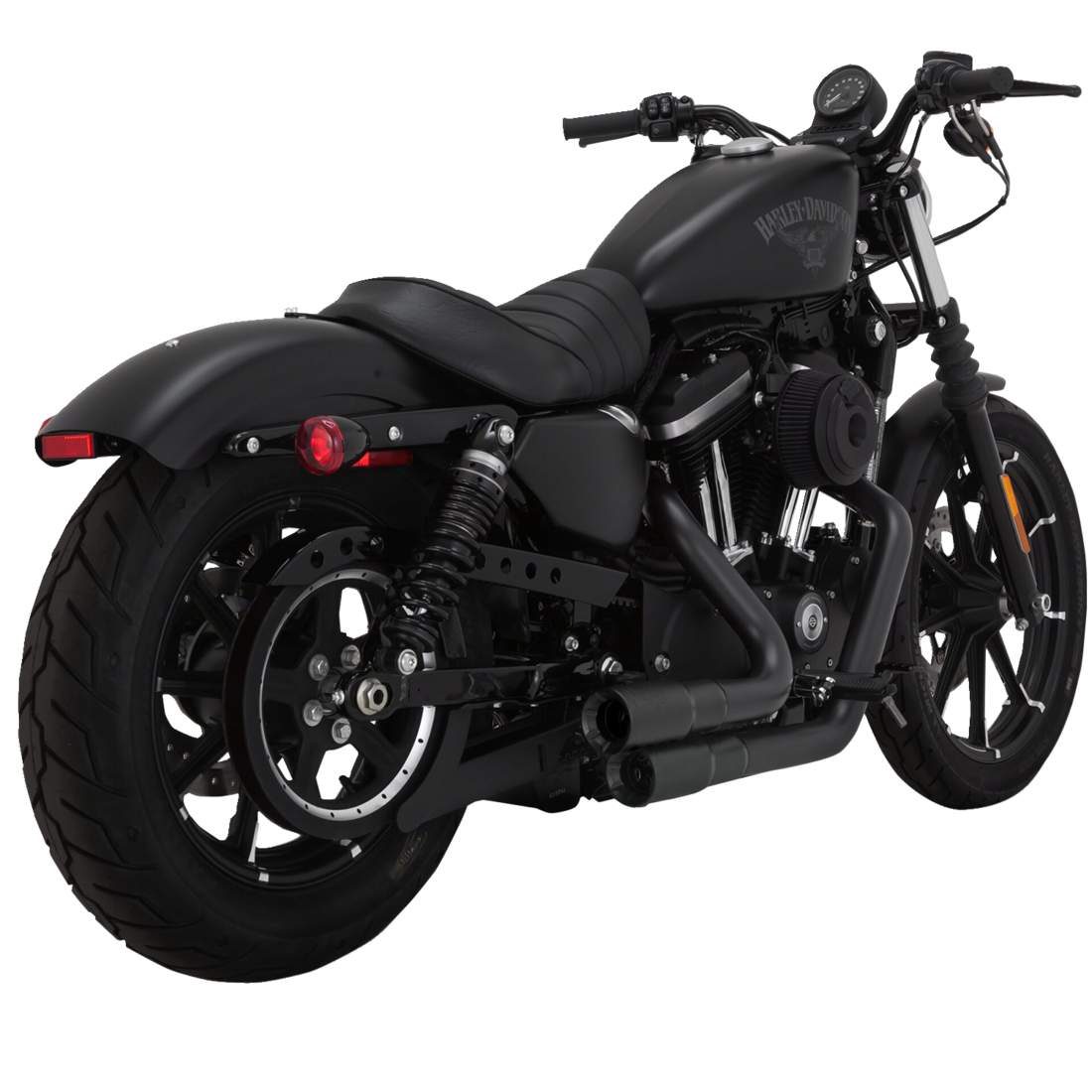 Escape Vance & Hines Mini Grenades Negro Para Harley-Davidson Sportster