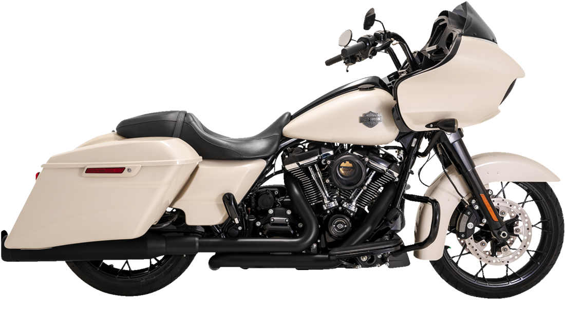 Sistema Colector Dresser Duals Negro Para Harley Davidson