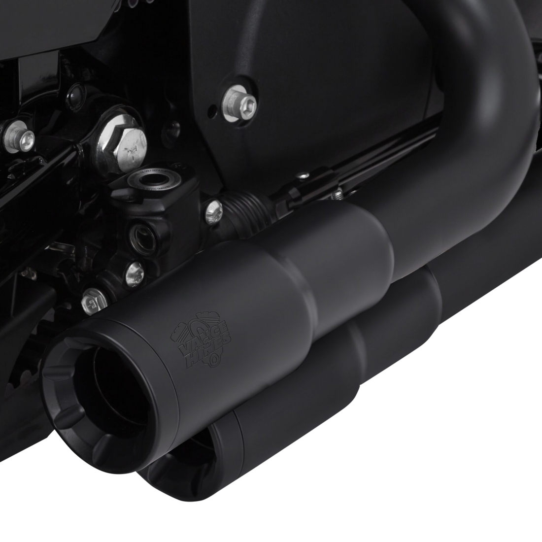 Escape Vance & Hines Mini Grenades Negro Para Harley-Davidson Sportster