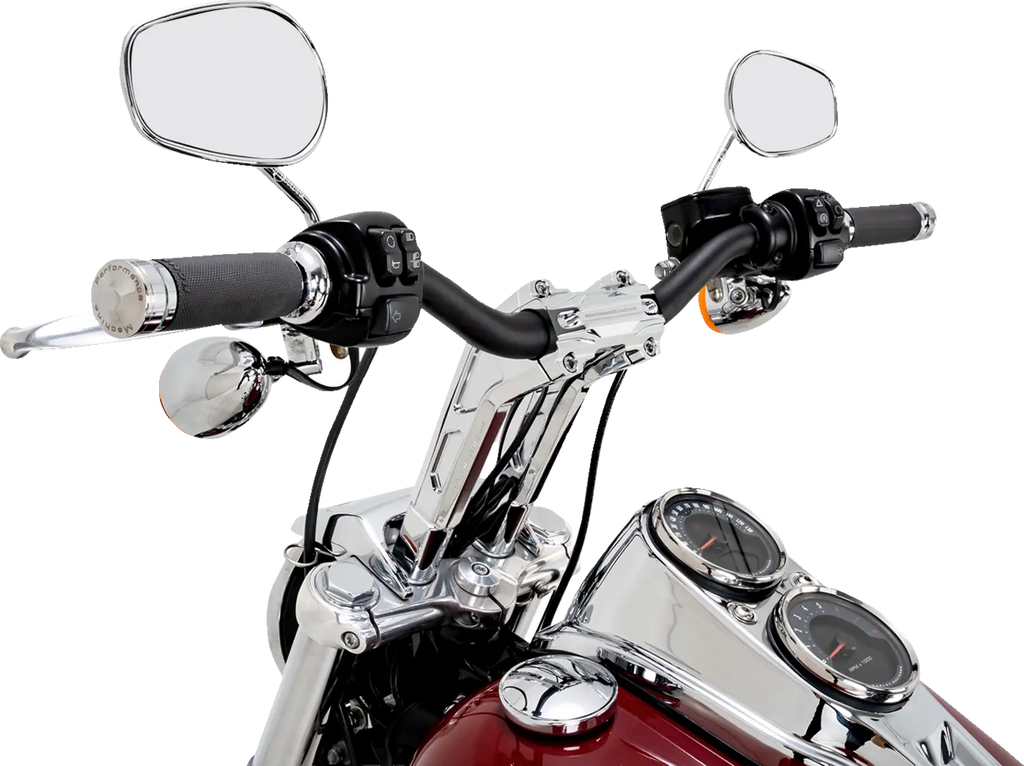 Lenker-Kit Ape Hanger 9" Chrom für Harley Davidson