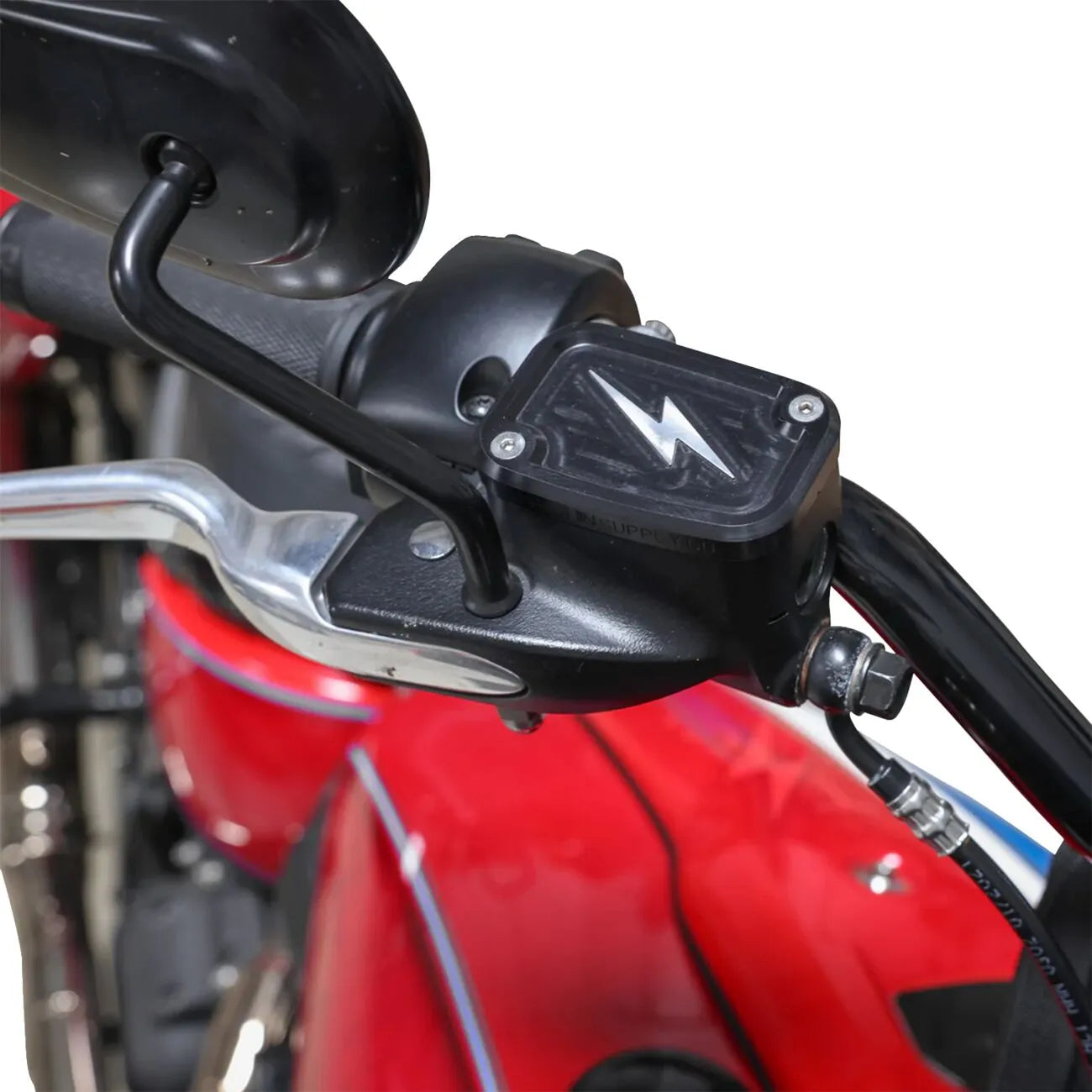 Front brake reservoir cover for Harley Davidson Softail