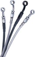 Upper Front Brake Lines ABS Stainless Steel for Harley Davidson