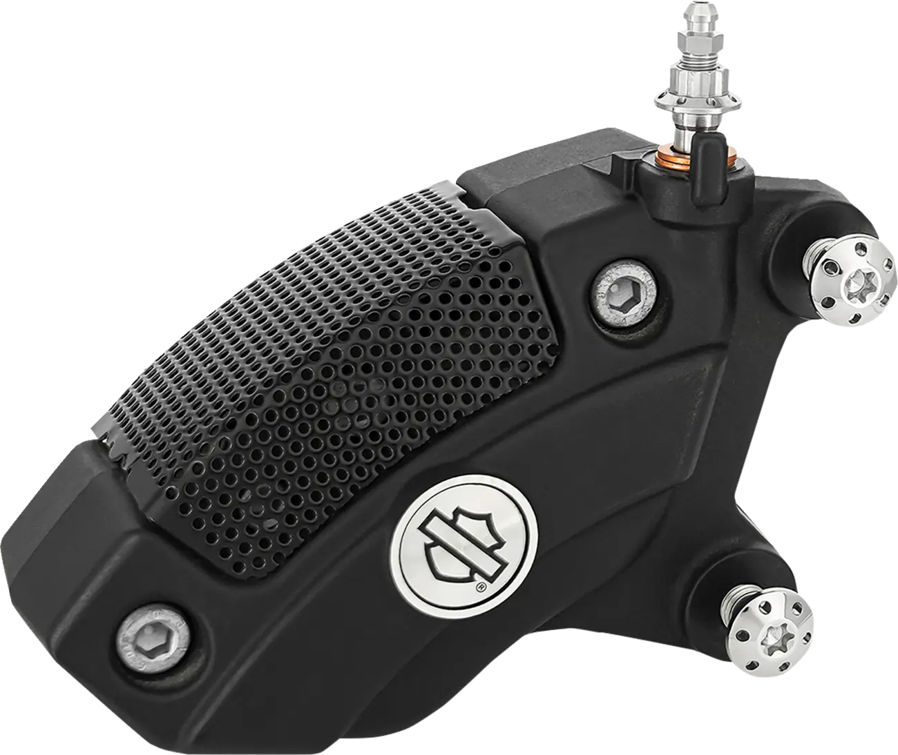 Tornillo banjo purgador pulido 10MM para Harley Davidson FLT