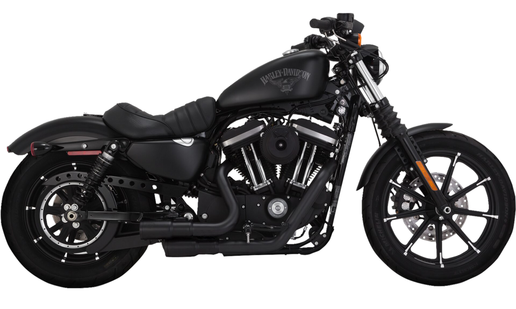 Escape Vance & Hines Mini Grenades Negro Para Harley-Davidson Sportster