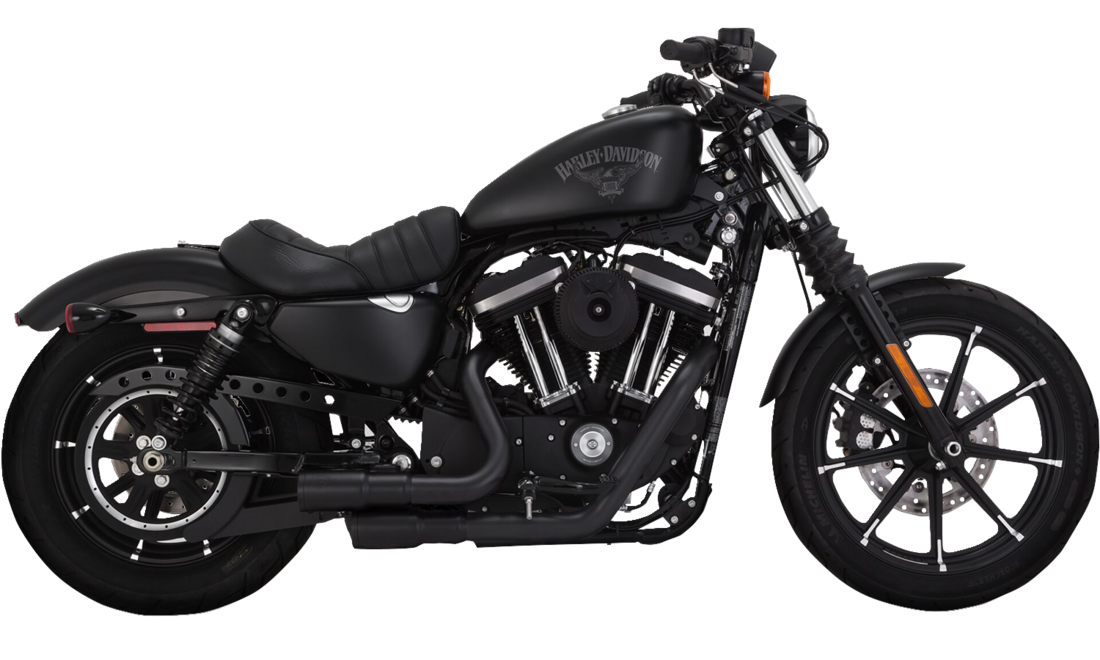 Escape Vance & Hines Mini Grenades Negro Para Harley-Davidson Sportster