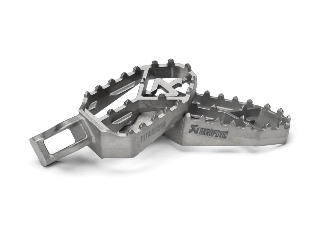 Reposapiés De Titanio Para Triumph Tiger
