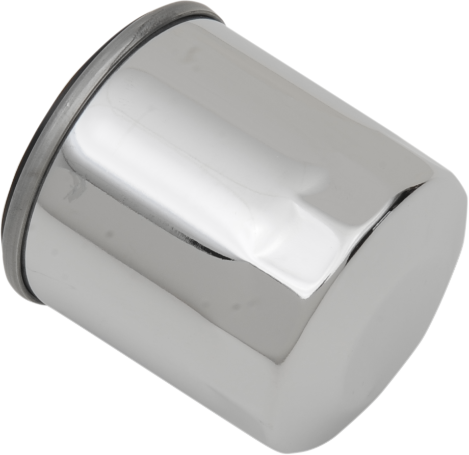 Chrome Oil Filter for Indian