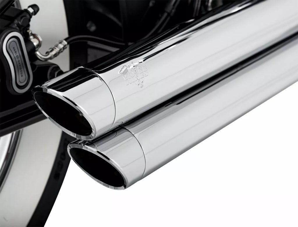 Vance Hines Big Shots Chrom-Auspuff für Harley-Davidson Softail M8