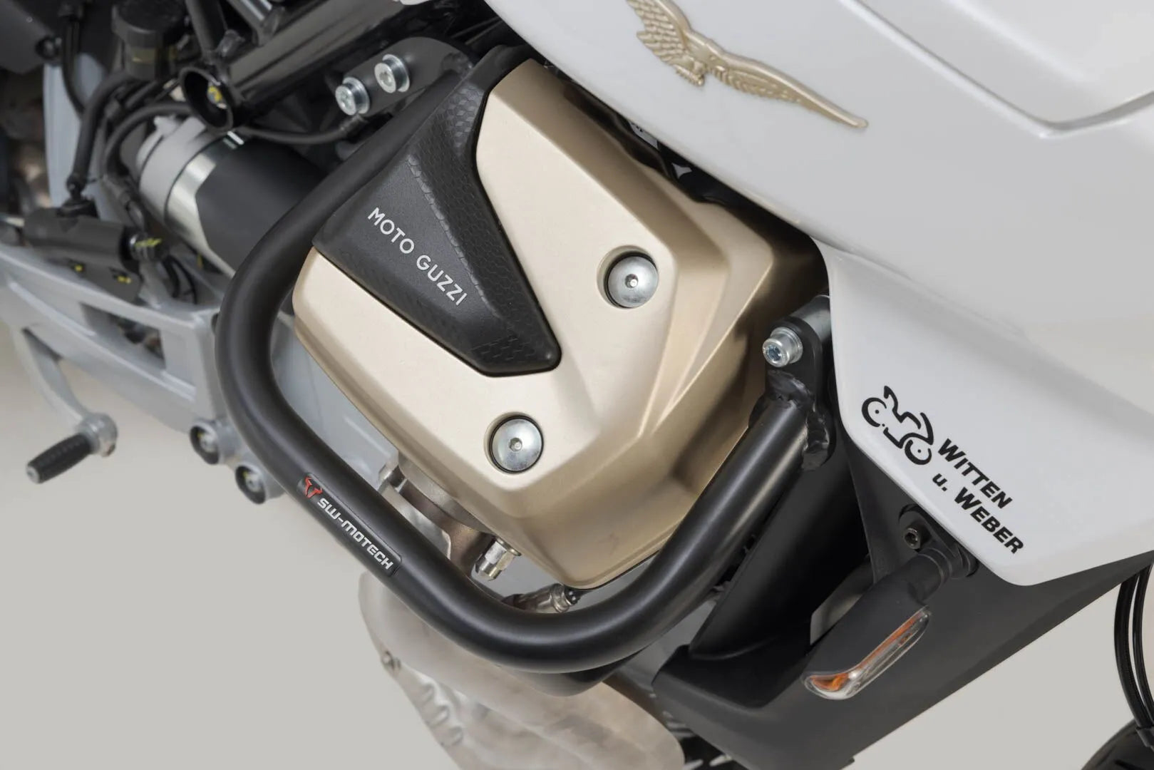 Protector de motor para Moto Guzzi