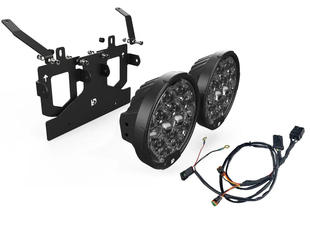 LED-Scheinwerfer-Kit D14 Destroyer für Harley-Davidson Road Glide 15-23