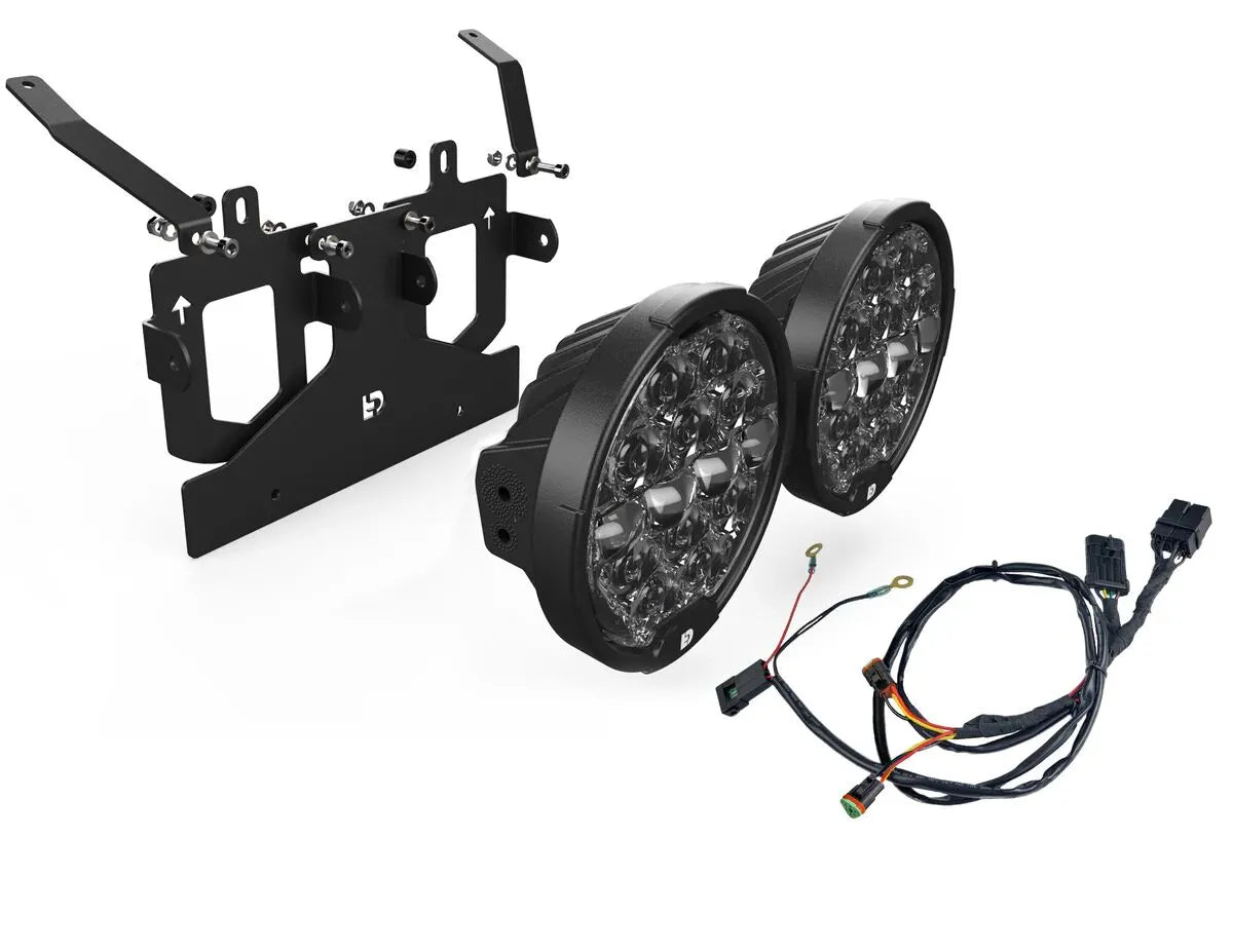 LED-Scheinwerfer-Kit D14 Destroyer für Harley-Davidson Road Glide 15-23