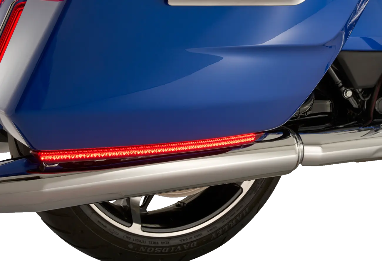 Rote LED-Satteltaschenleuchten für Harley Davidson