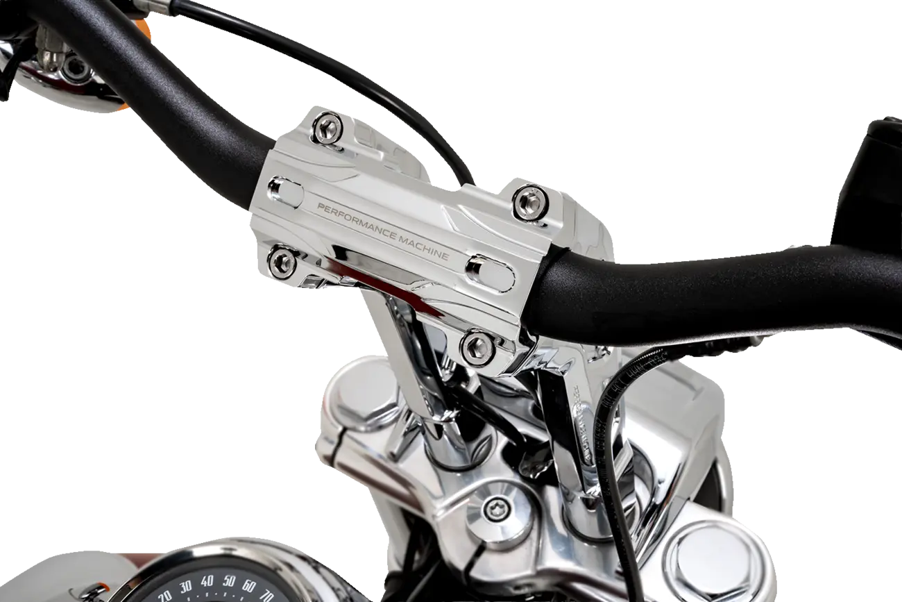 Lenker-Kit Ape Hanger 9" Chrom für Harley Davidson