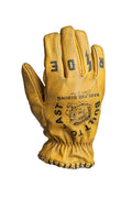 Guantes moto homologados Coyote  COYOTE LEATHER YELLOW/BLACK 3XL