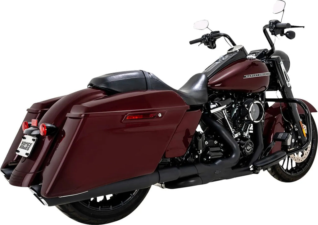 Slip-On Twin Slash Auspuff für Harley Davidson Touring