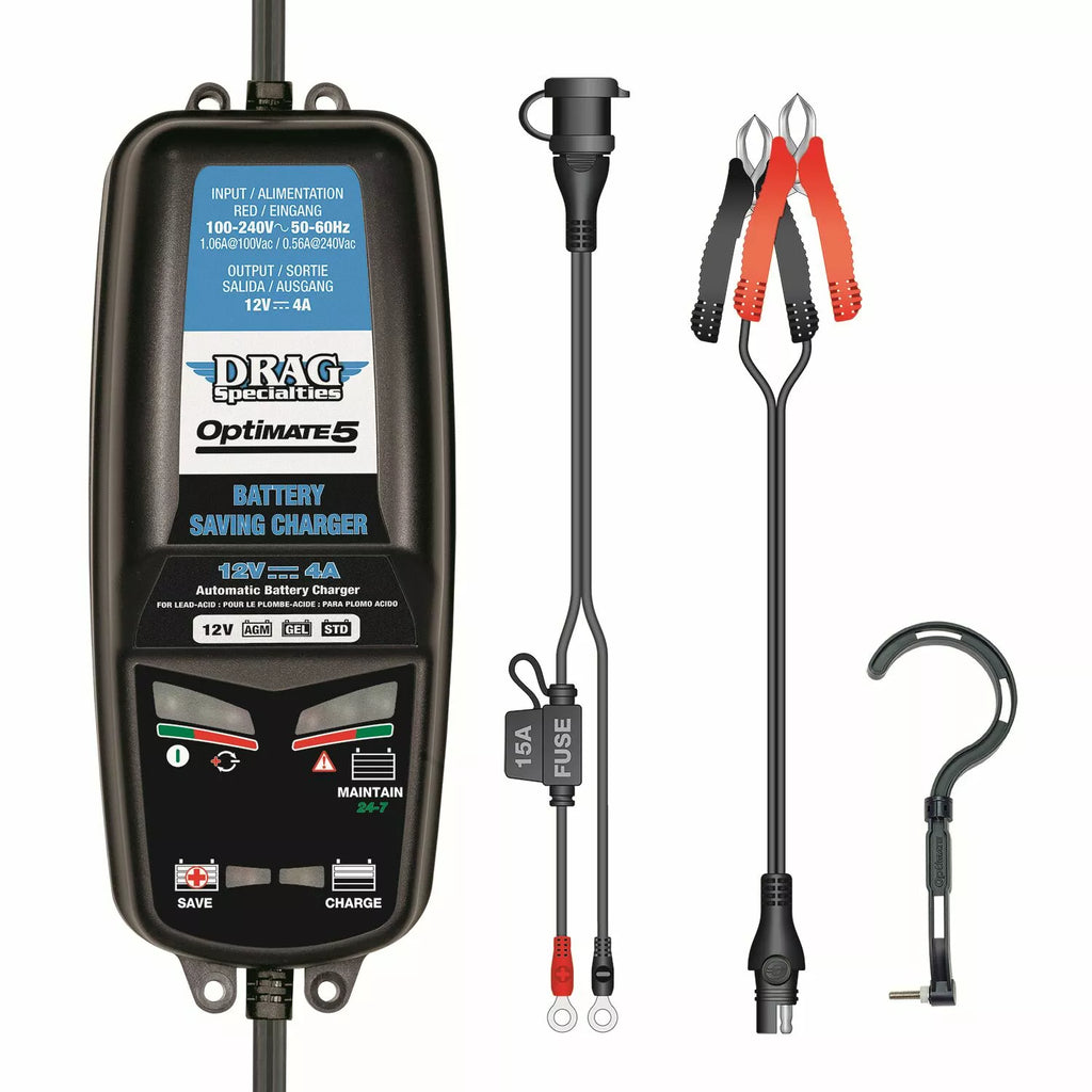 Optimate 5 EU Battery Charger for Harley-Davidson