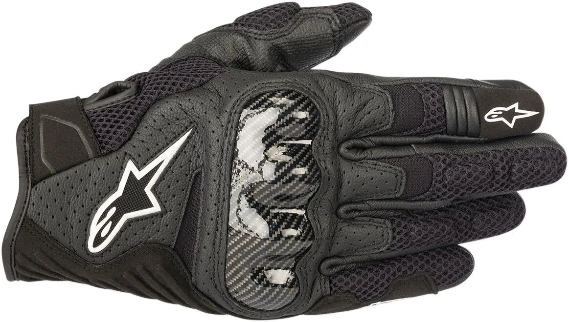 Guantes moto homologados SMX-1 Air Carbon V2  SMX-1 AIR V2 BLACK 2X