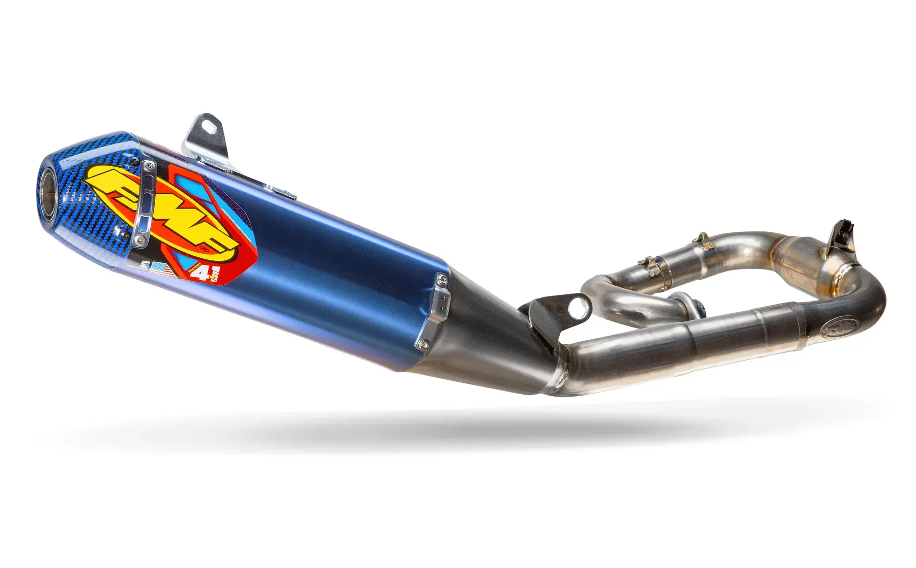 SISTEMAS DE ESCAPE FACTORY 4.1 RCT EXHAUST 4.1 ANTI W/TI MGBMB BLUE ENDCAP YZ450F'26-